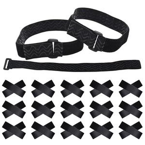 Damen Stiefel mit rutschfesten Riemen Mann Miss Bands verstellbarer Zopf - Bild 1 von 12