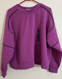 All In Motion XXL Fushia Crewneck Pullover - Picture 1 of 7