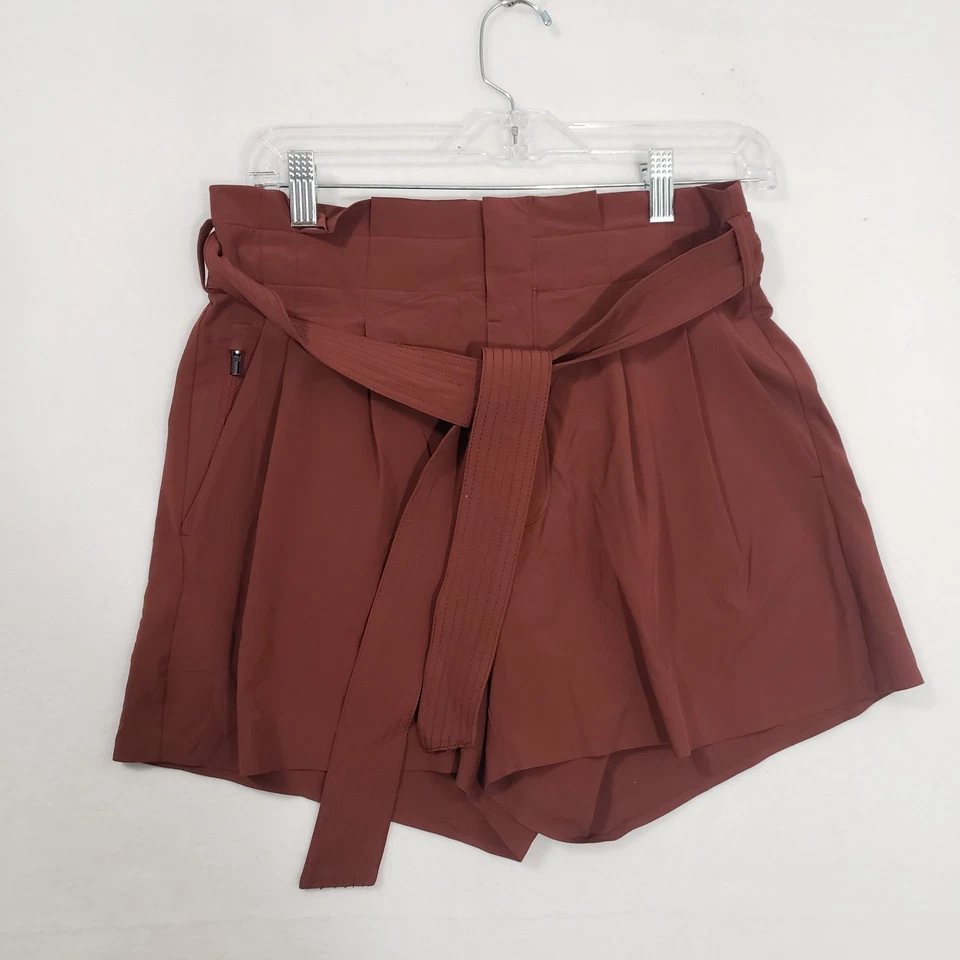 Шорты женские Athleta Skyline II размер 4 сушеная корица 4 дюйма по внутреннему шву бумажный пакет - Изображение 1 из 4