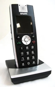 Snom M9R Spare VoIP DECT Phone, Voice Encryption, IPv6 Ready, 4 Concurrent Calls - Zdjęcie 1 z 1