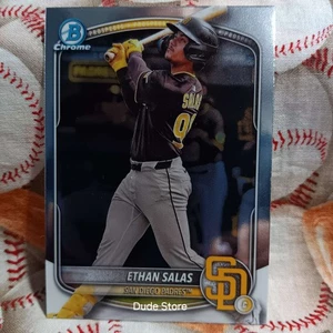 Bowman Chrome Prospects 2025 - Ethan Salas #BCP-169 - San Diego Padres - Imagen 1 de 2