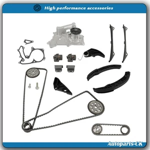 Kit de cadena de distribución juego de bomba de agua para Kia Sorento Sedona Hyundai Santa Fe Veracruz - Imagen 1 de 10