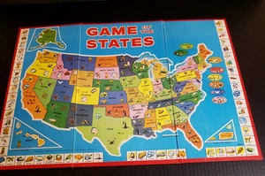 Milton Bradley Game of the States 1975 Board Game Replacement Board Only - Picture 1 of 5