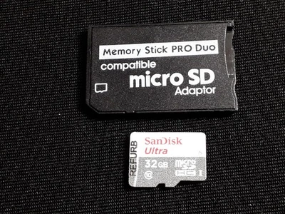 32GB MEMORY STICK CARD - FOR SONY PSP + CAMERA CYBERSHOT DSC - Image 1 of 2