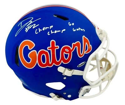 DJ LAGWAY FLORIDA GATORS SIGNED FULL SIZE HELMET SPEED AUTHENTIC ALT BECKETT COA - Image 1 of 2