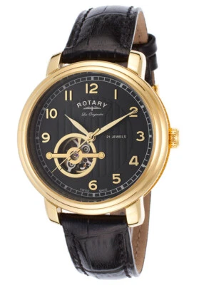 Rotary Les Originales Jura GS90504/19 Men’s Swiss Made Automatic Watch $1495 NEW - Image 1 of 3