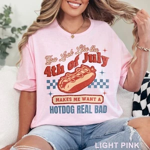 4Th Of July Hot Dog Shirt, 4Th Of July Shirt, Independence Day Shirt, 201479 - Picture 1 of 24