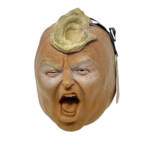 Trumpkin Donald Trump Halloween Pumpkin Head Sculpture Squishy Masters FX RARE - Picture 1 of 12