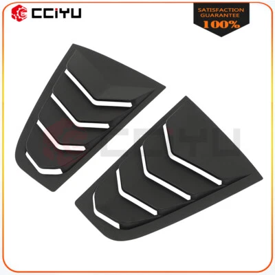 Cubierta de persianas de ventana lateral negra mate para Nissan para 350Z 2003-2008 Foto 1 de 3