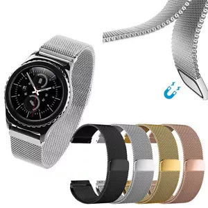 Correa de reloj magnético de acero inoxidable Milanese para Samsung Galaxy Active 42 mm 46 mm - Imagen 1 de 8