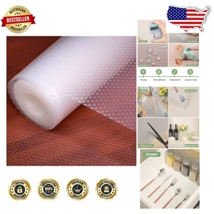 Versatile 24" x 20 ft Shelf Liners - Non-Slip EVA Mats for Drawers & Cabinets - Picture 1 of 9