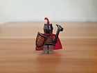 LEGO Lionheart Crusader personnalisé avec grand casque, marteau de guerre et bouclier cerf-volant *neuf*