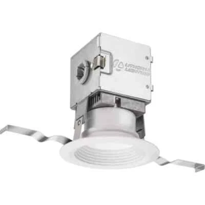 Lote de 5 Lithonia Iluminación OneUp 3" Blanco Integrado LED Empotrado Kit Canless Foto 1 de 4