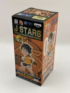 WCF J STARS World Collectable Figure Luffy BANPRESTO Jump ONE PIECE Genuine - Picture 1 of 9