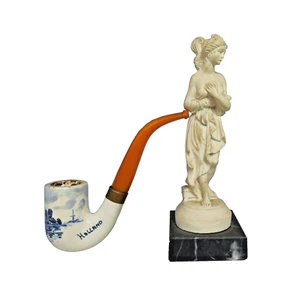 VINTAGE GOEDE WAAGEN CERAMIC OOM PAUL ESTATE PIPE - Picture 1 of 12