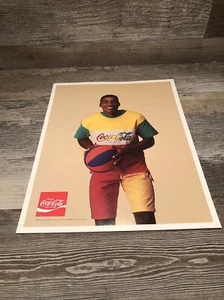 1989 Coca Cola Ad ISIAH THOMAS POSTER. "11"" x 8,5"" - Bild 1 von 8