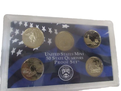 2003-S United States Mint 50 State Quarters Proof Set. Without COA. GEM GRADE. - Image 1 of 2