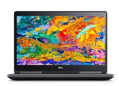 Dell Precision 7720 Workstation, 17.3" Intel Q i7 7820HQ, 32GB, Quadro P3000/6GB - Image 1 of 4