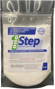 One Step 8oz No Rinse Cleaner - For Home Brewing Beer and Wine Making - Picture 1 of 2