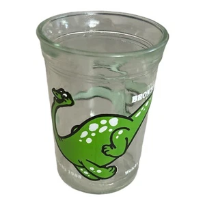 Vintage Welch's Jelly Jar Glass Dinosaurs Brontosaurus - Picture 1 of 6