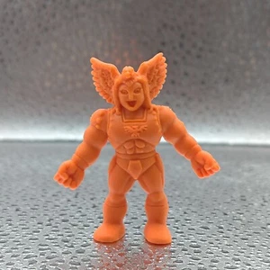 M.U.S.C.L.E Figure #227 The Hawkman A Red Kinkeshi 1980s It looks almost orange - Picture 1 of 4