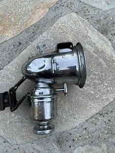20er Jahre alte FAHRRADLAMPE KARBIDLAMPE Hermann RIEMANN CHEMNITZ - Bild 1 von 5