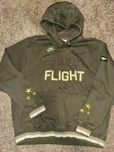 XL Nike Super Flight Ropa Deportiva Club Polar Pullover Sudadera con Capucha Oliva DQ3527-222 - Imagen 1 de 9