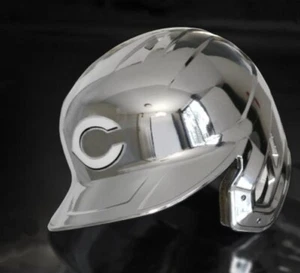 Cincinnati Reds Chrome Authentic Rawlings Replica Full Size Batting Helmet RARE! - Picture 1 of 1