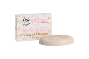 Goat Milk Soap with Coconut and Oatmeal (Eczema, Psoriasis, Acne, Dry Skin...) - Picture 1 of 4