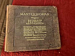 12" 78 RPM Set-(11)-Wagner Bayreuth Festival Records-Columbia Set No. 79 1929 - Picture 1 of 6