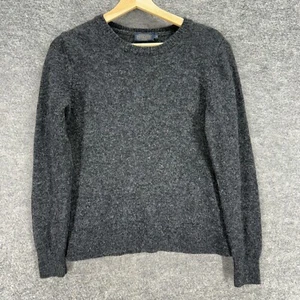 Pendleton Sweater Pullover Women M Medium Gray Crew Neck Wool Knit Long Sleeve - Picture 1 of 7