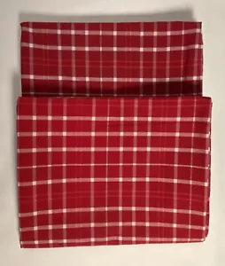 IKEA PAAR ROT & WEISS KARIERT ALVINE RUTOR KNOPF STANDARD KISSENBEZÜGE SHAMS 20X28 - Bild 1 von 13