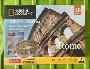 National Geographic Rome The Colosseum 3D Puzzle Brand New - Factory Sealed - Picture 1 of 3