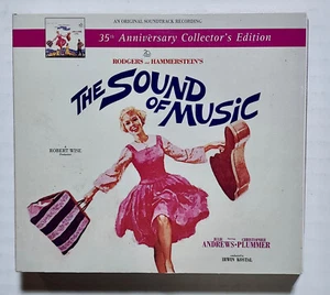 THE SOUND OF MUSIC 35th Anniversary 2CD Rodgers Hammerstein Julie Andrews EX - Picture 1 of 2
