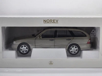 Mercedes-Benz C-Class T-Model 1997 - Smokesilver Metallic - Norev 1:18 1/18 1-18 - Immagine 1 di 3