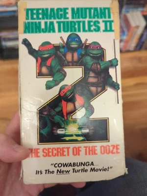 Teenage Mutant Ninja Turtles 2 - The Secret of the Ooze (VHS, 1991) - Image 1 of 2