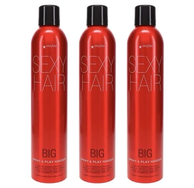 Sexy Hair Big Sexy Hair Spray and Play Harder Firm Volumizing Hairspray 10 oz 3 - Image 1 of 4