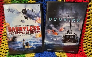 WWII DVD Set * DUNKIRK & DAUNTLESS: Battle Of Midway * Nolan & Nelson & Howell - Picture 1 of 2