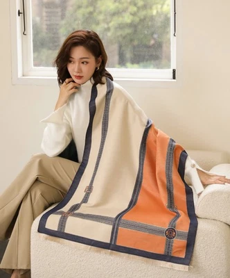 2025 Nuevo bufanda envolvente de cachemir para mujer 25" x 72" chal versátil varios estilos  Foto 1 de 4