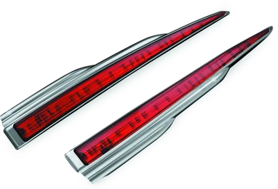 Kuryakyn Rear Light Bars for Harley Davidson Trikes Chrome * Fits Tri Glide - Image 1 of 4