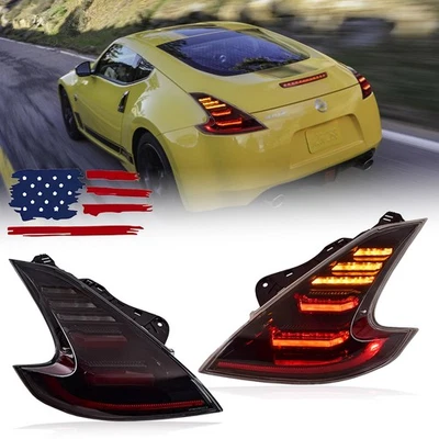 Luz trasera LED lámpara de freno de conducción inversa para Nissan 370Z Fairlady Z34 2009-2021 Foto 1 de 4