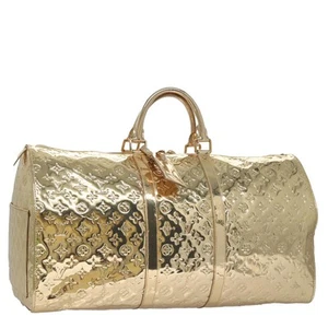 Louis Vuitton Keepall 55 Gold Patent Leather travel - Picture 1 of 10