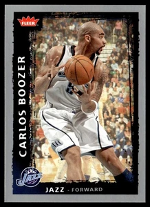 2008-09 Fleer Carlos Boozer Utah Jazz #124 - Picture 1 of 2