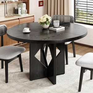Mesa de comedor grande 47" mesa de cocina mesa de comedor de granja NUEVO - Imagen 1 de 20