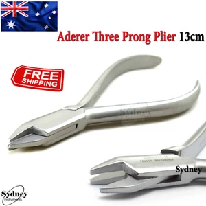 Aderer Plier Wire Bending Orthodontic Pliers Three Prong Tooth Braces Adjusting - Picture 1 of 4