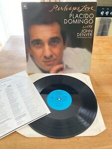 Placido Domingo with John Denver - Perhaps Love (LP) | CBS 73592 | VG+ VG+ | CBS