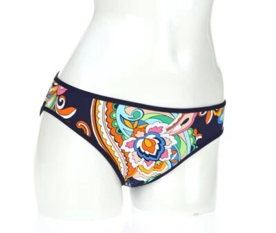 Tommy Bahama Womens Mare Paisley Reversible Bikini Bottoms Swimwear Size XS - Image 1 of 3