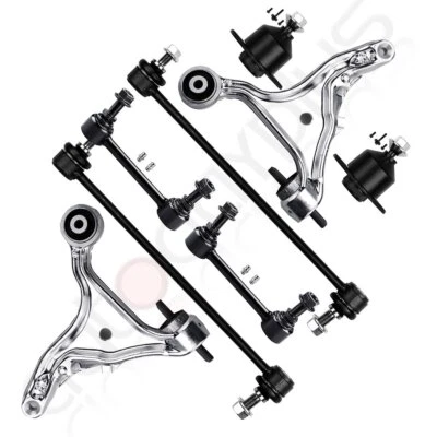 8 barras estabilizadoras delanteras traseras brazos de control inferiores rótulas para Volvo S60 2001-2007 Foto 1 de 4