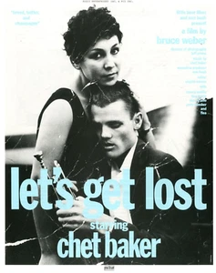 LET'S GET LOST: Chet Baker - Mini Póster Original Japonés Chirashi - Imagen 1 de 2