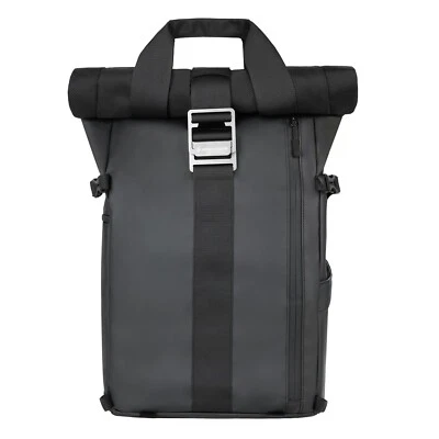 Besnfoto Camera Backpack Waterproof, Photography Bag Rolltop for DSLR SLR Mir... - Image 1 of 4